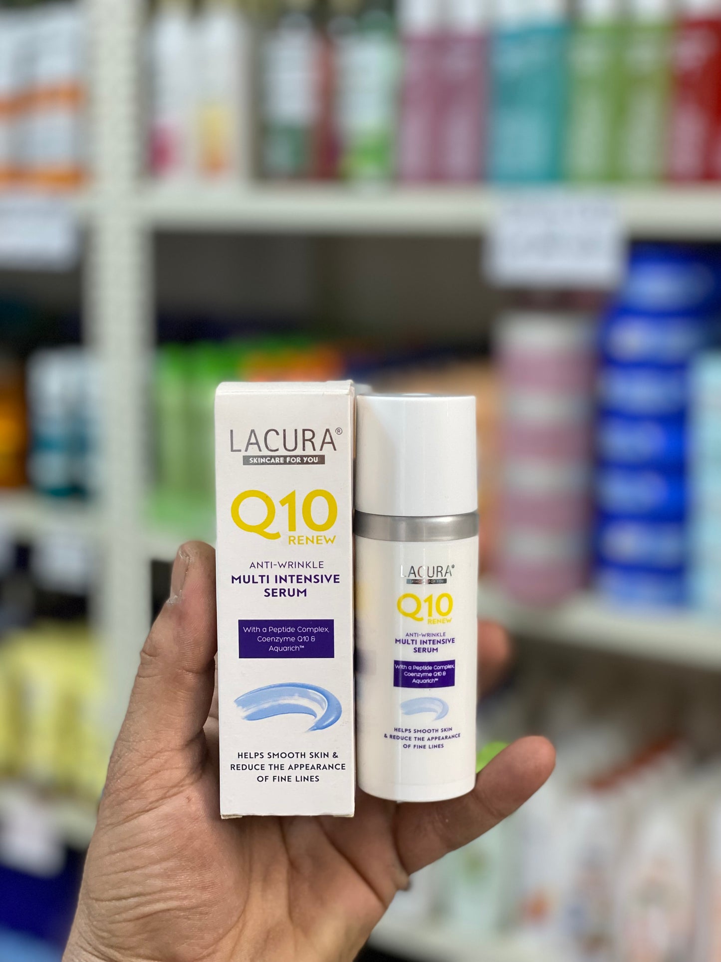 LACURA Q10 ANTI-WRINKLE MULTI INTENSIVE SERUM. 50ml