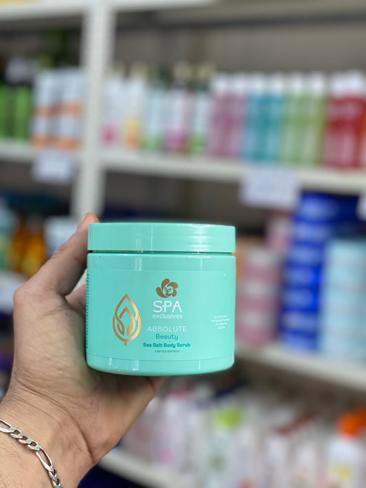 Spa Exclusives Sea salt body scrub Absolute Beauty - 500 g - Groene thee & Mint - Limited Edition - Vegan