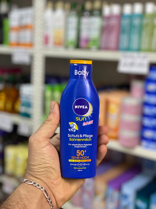 NIVEA SUN baby lotion sunscreen 50+spf . 200 ml