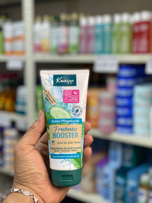 Kneipp Freshness BOOSTER body wash with Green Tea, Cucumber, Menthol. 200ml