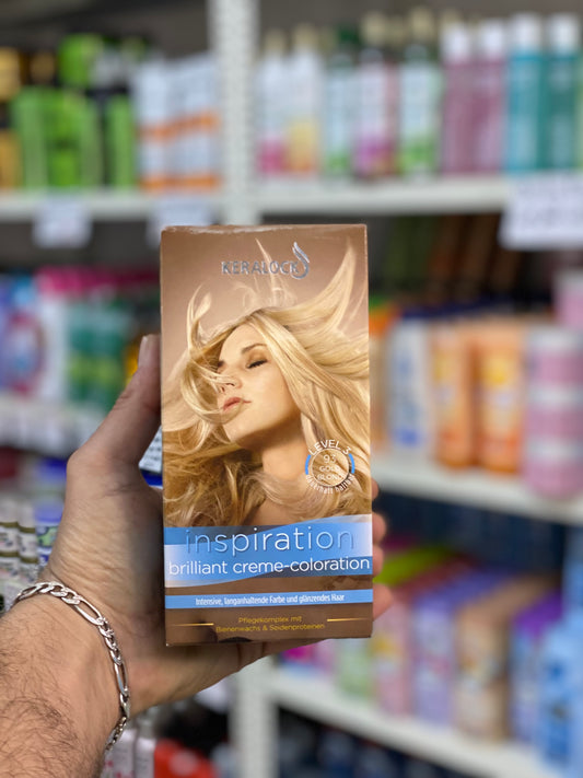 Keralock inspiration brillant creme-coloration - Level 3 (93 Gold Blond )