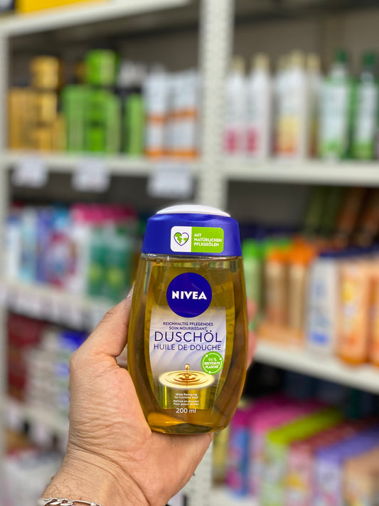 NIVEA Rich Care Shower Oil Huile de Douche Nourrissante. 200ml