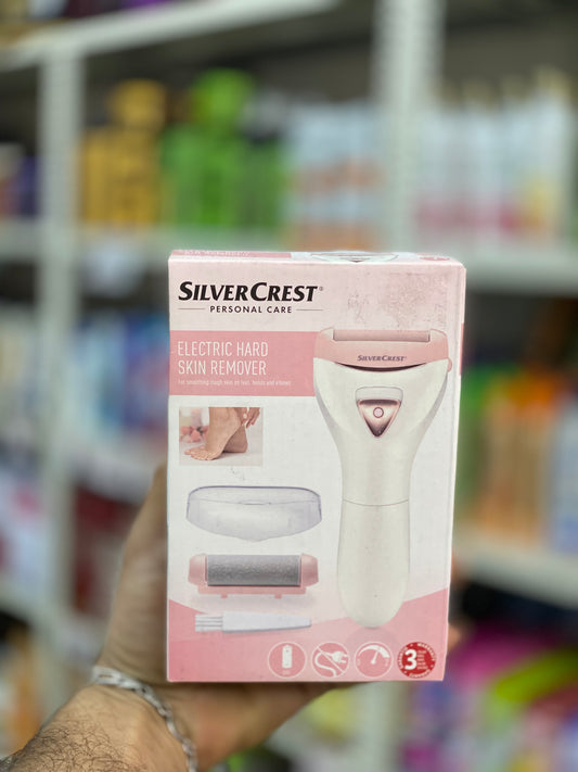 SILVER CREST PERSONAL CARE ELECTRIC HARD SKIN REMOVER For smoothing rough skin on feet, hands and elbows.