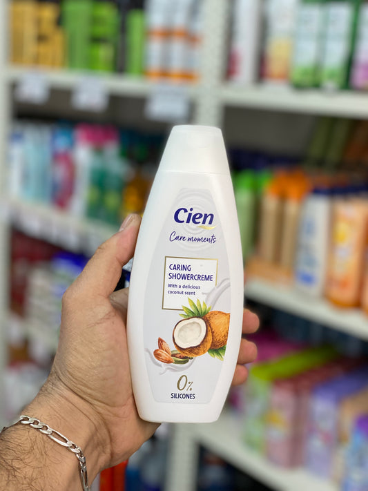 Cien Care moments SHOWERCREME With a delicious coconut scent. 300ml