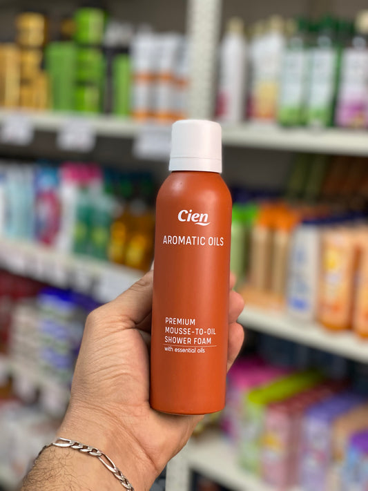 Cien Aromatic Oils Premium Mousse-to- Oil Shower Foam. 200ml