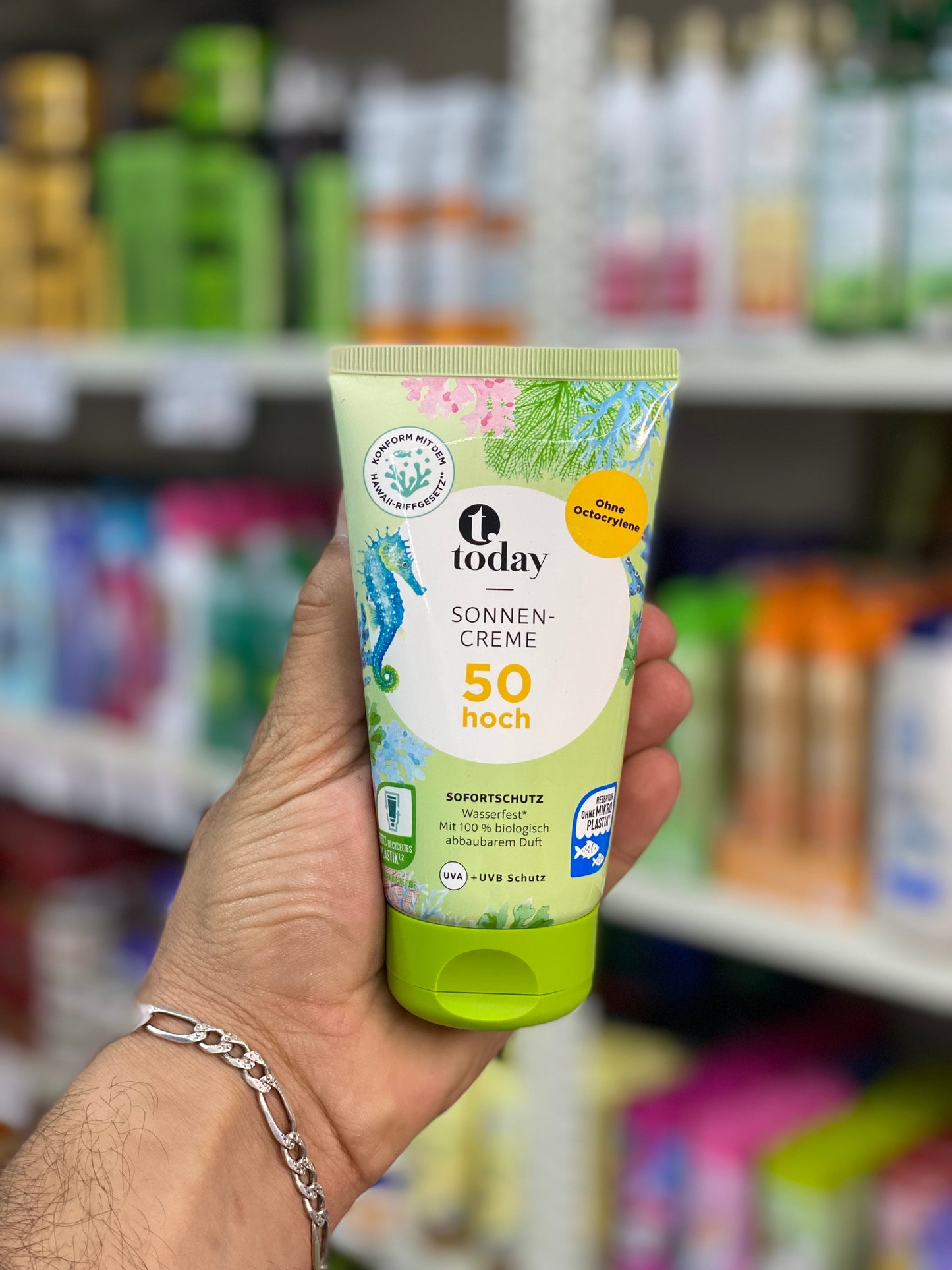 Today SONNEN-CREME 50 Spf UVA + UVB Schutz 150ml