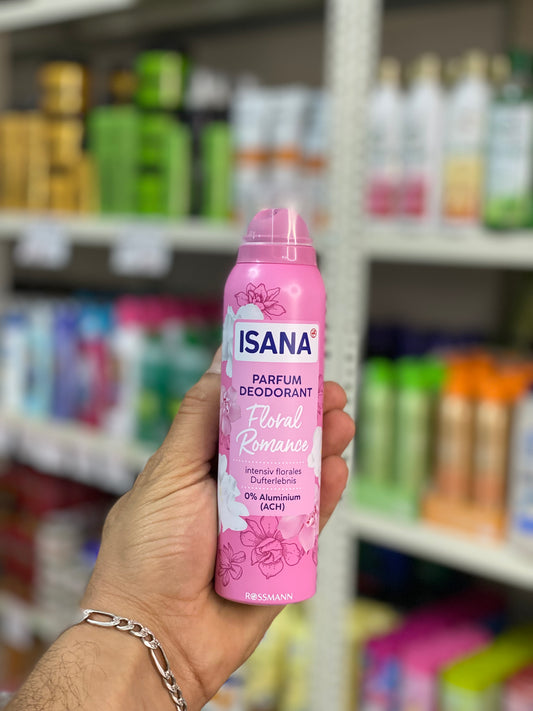 ISANA PARFUM DEODORANT Floral Romance 0% Aluminium (ACH)