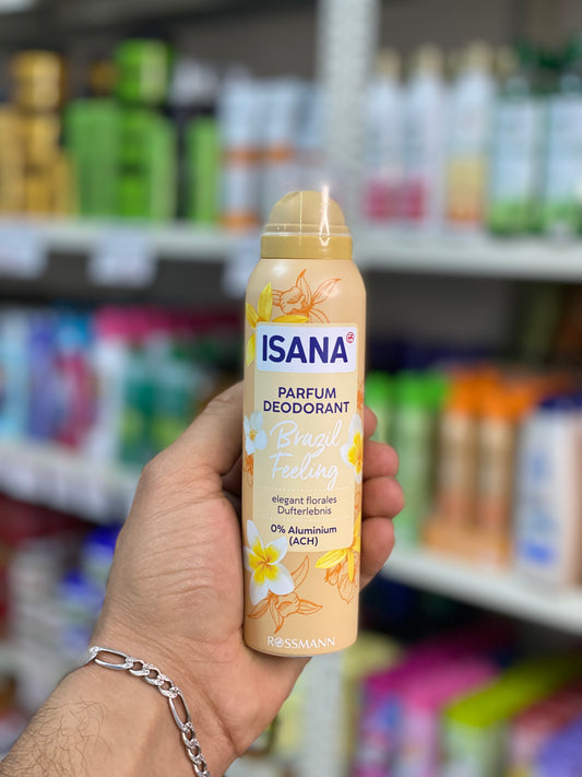 ISANA PARFUM DEODORANT Brazil Feeling 0% Aluminium (ACH)