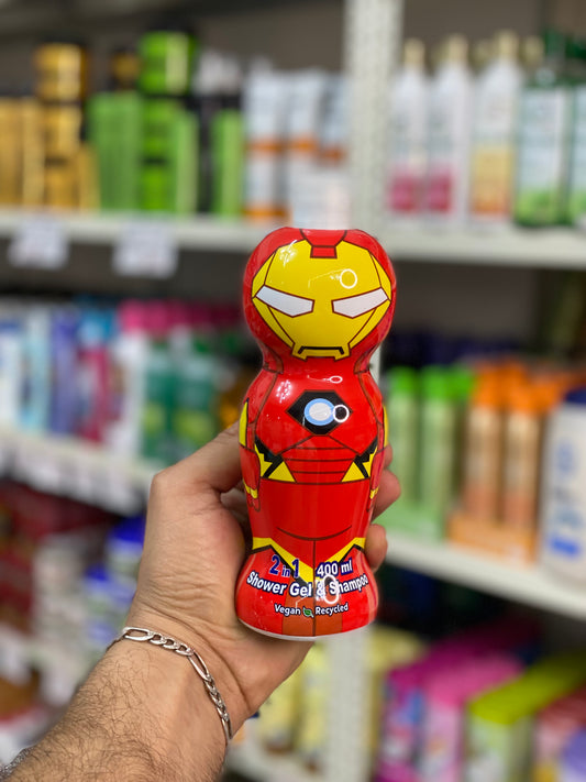 DISNEY -  Iron Man 2 In 1 Shampoo And Shower Gel 400ML