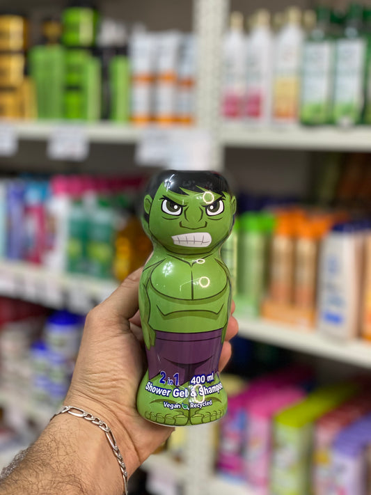 DISNEY -  Hulk Figure 2 In 1 Shampoo And Shower Gel 400ML
