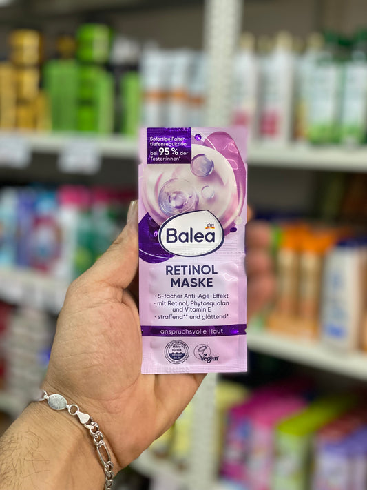Balea Retinol & Vitamin E anti-age 8ml x2  mask.