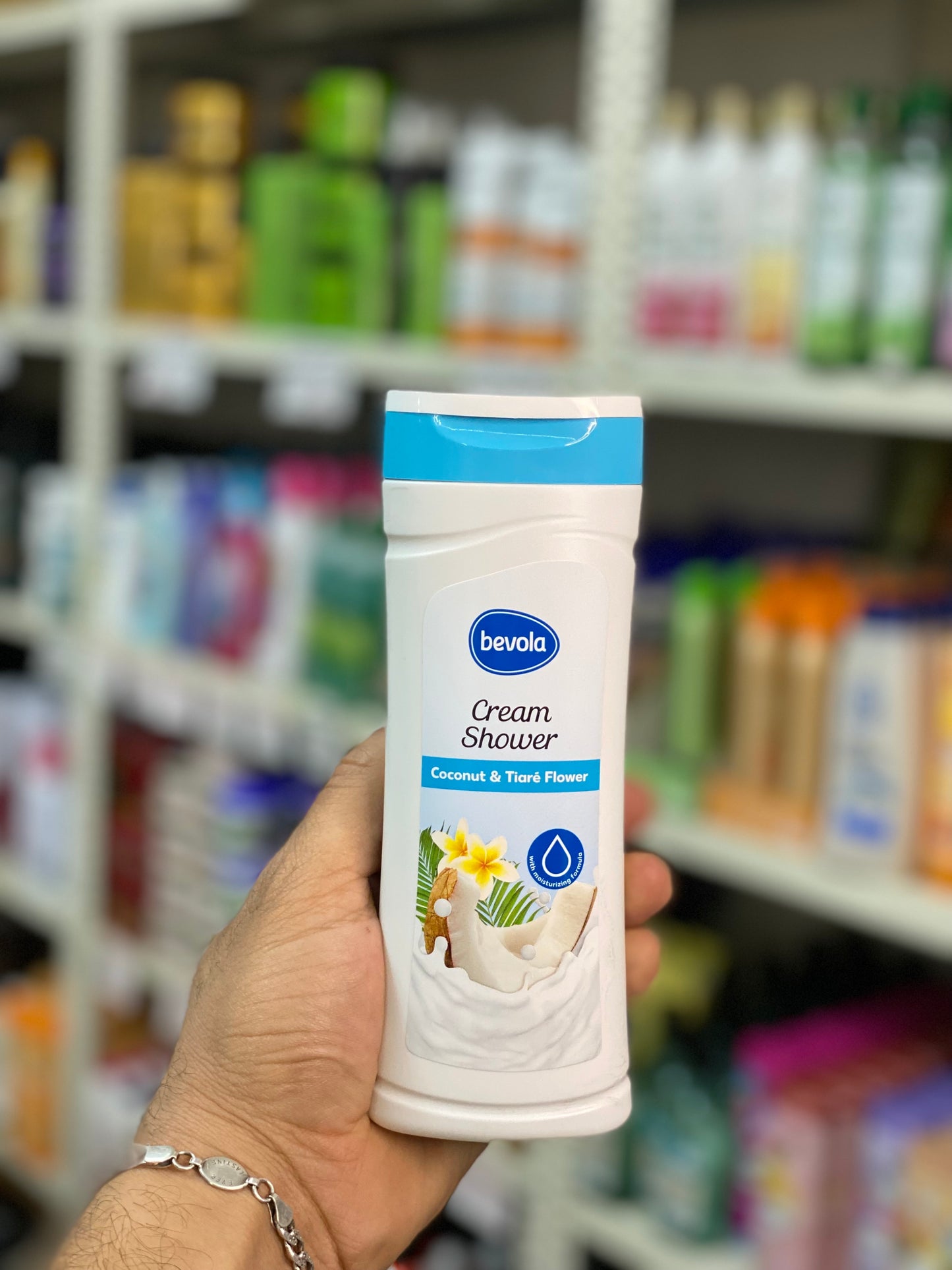 bevola Cream Shower Coconut & Tiaré Flower. 300ml
