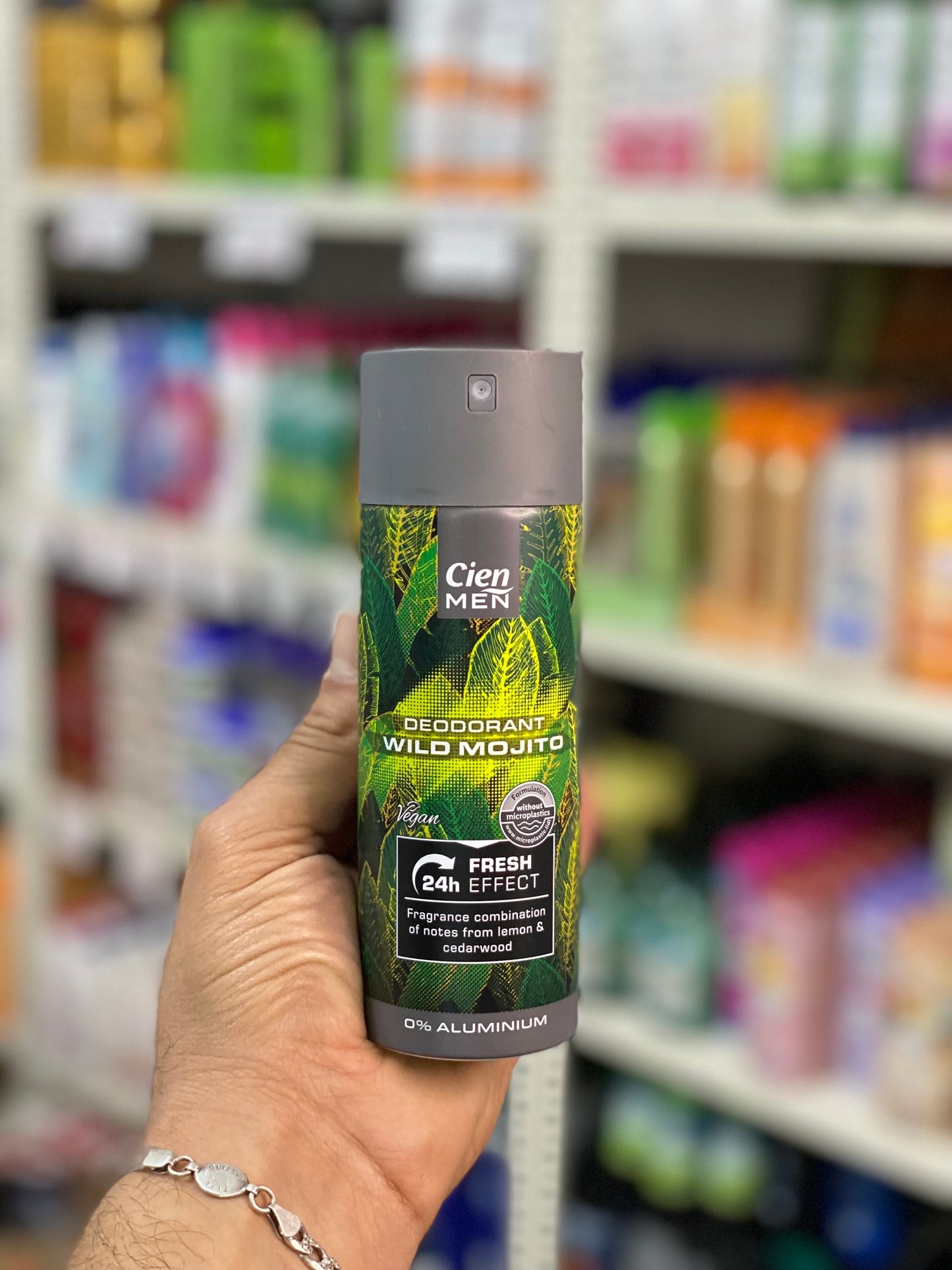 Cien MEN DEODORANT WILD MOJITO. 200 ml