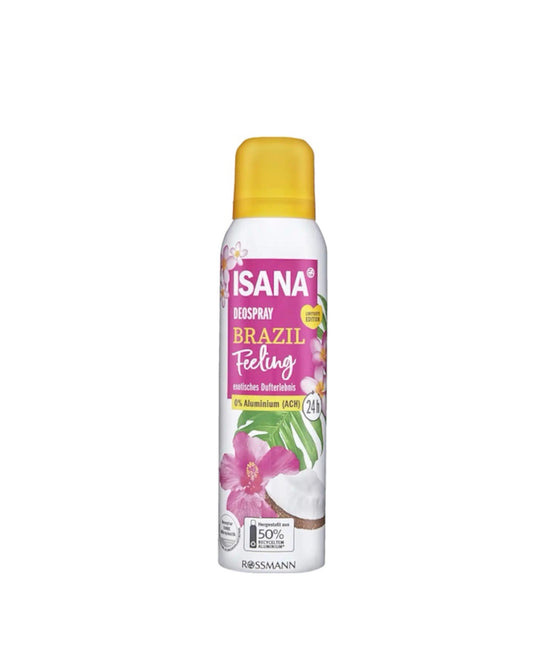 Isana Brazil Feeling Deo Spray For Women. 150ml